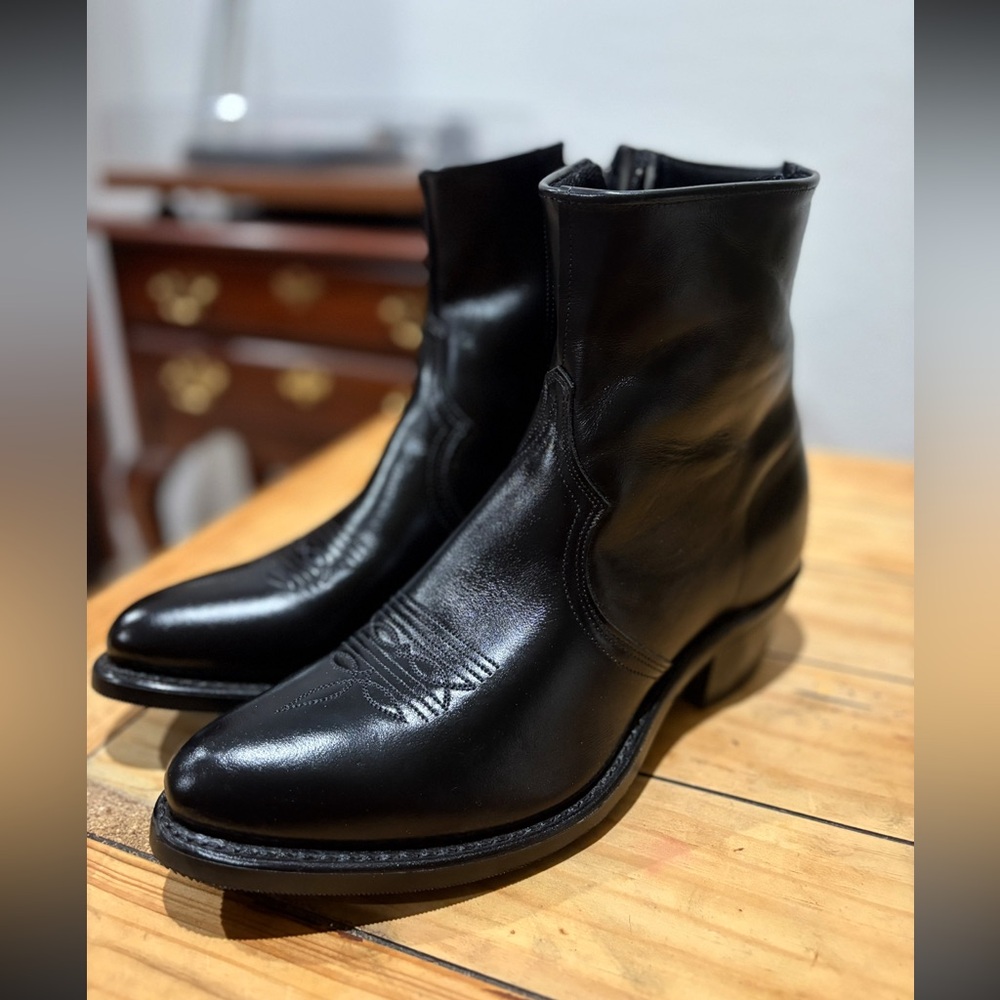 SAGE BOOTS BY ABILENE MEN'S WESTERN ZIP BOOTS